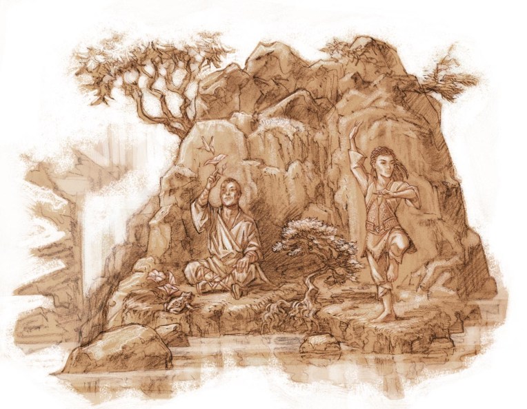 HalflingMonks_Pencil_A